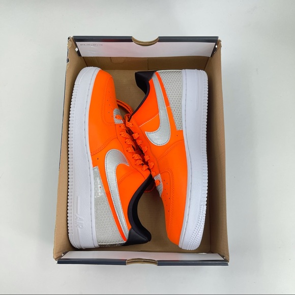 Nike Air Force 1 '07 LV8 3M Low Total Orange Mens - Picture 12 of 12